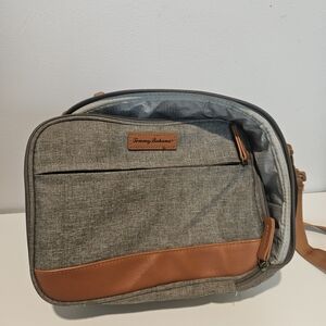 Tommy Bahama Gray and Tan Men's Bag